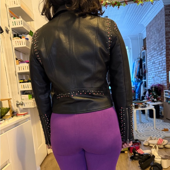 Blank NYC - leather stud jacket - size M - Picture 4 of 5